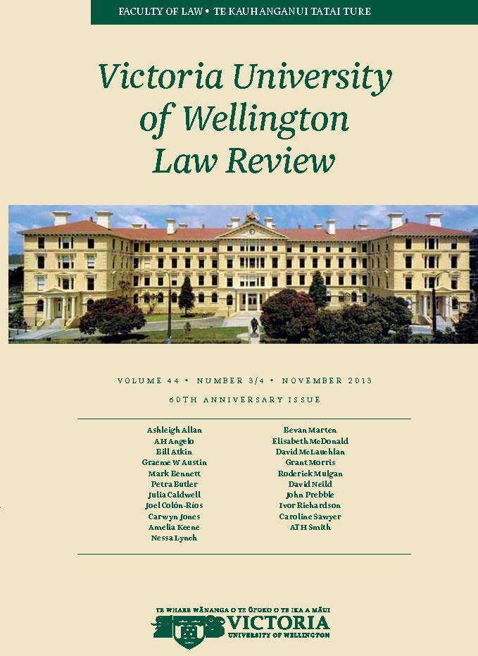 VUWLR-Cover