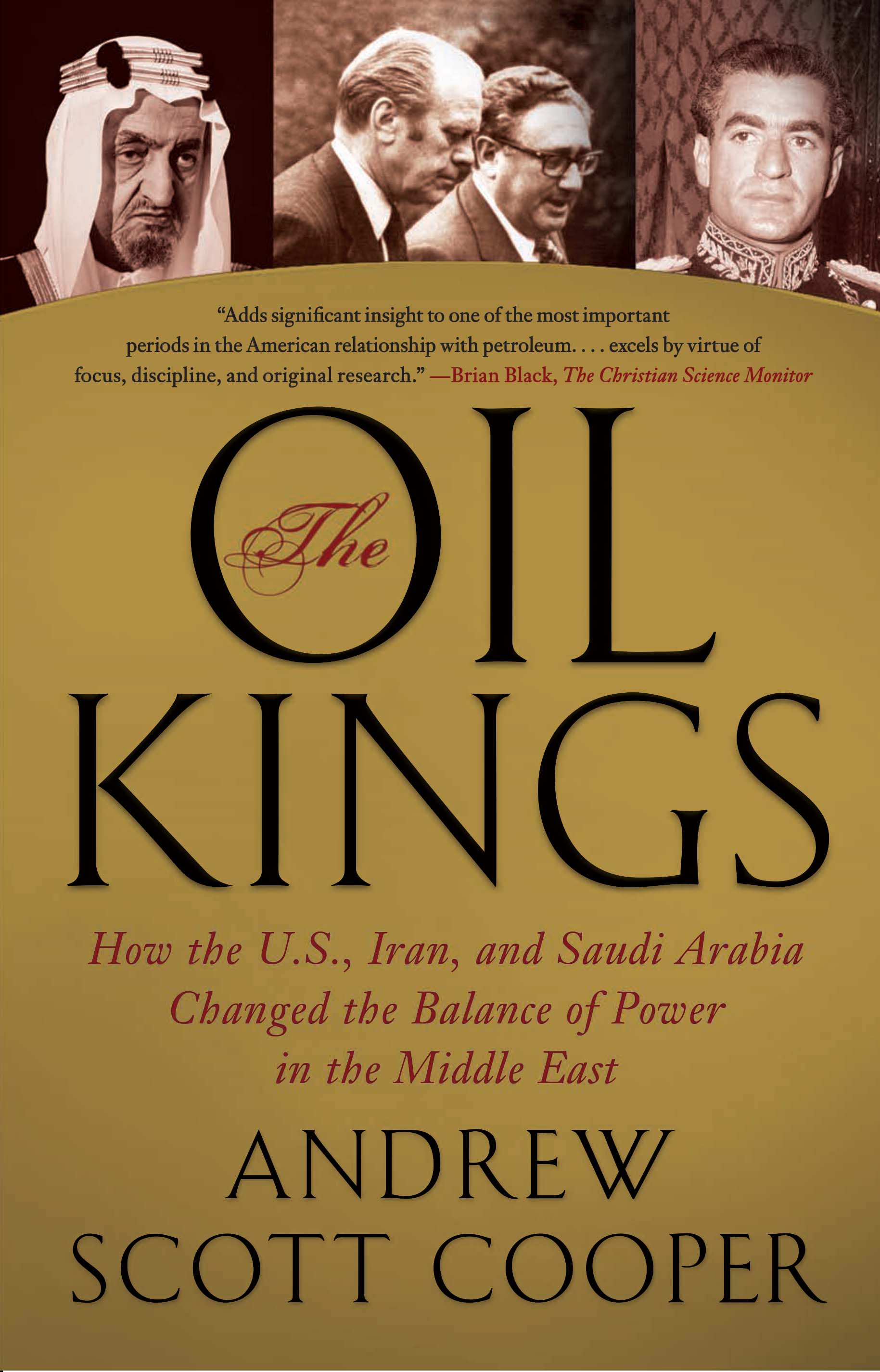 Book cover for The Oil Kings by Andrew Cooper