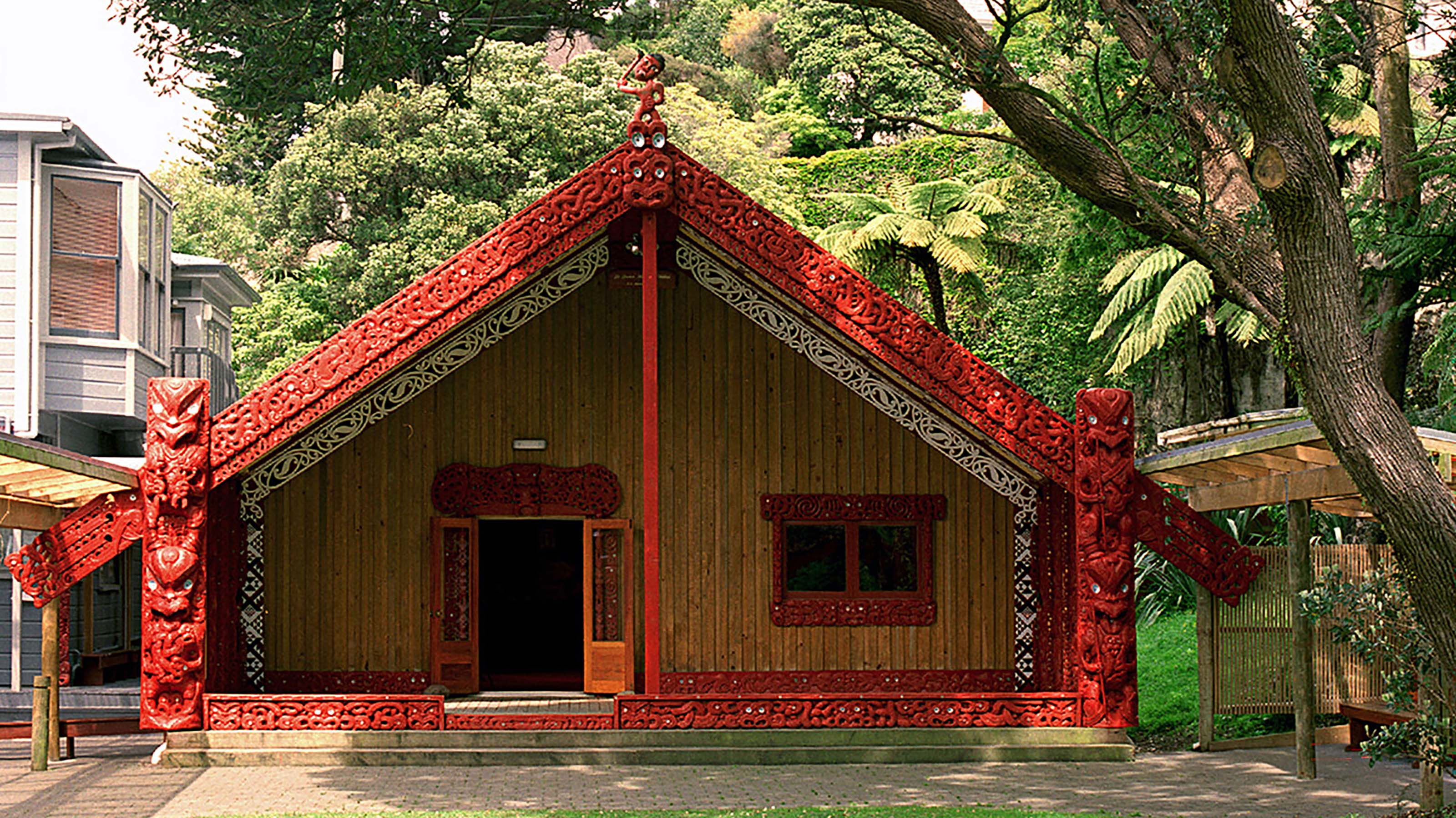 Exterior of wharenui
