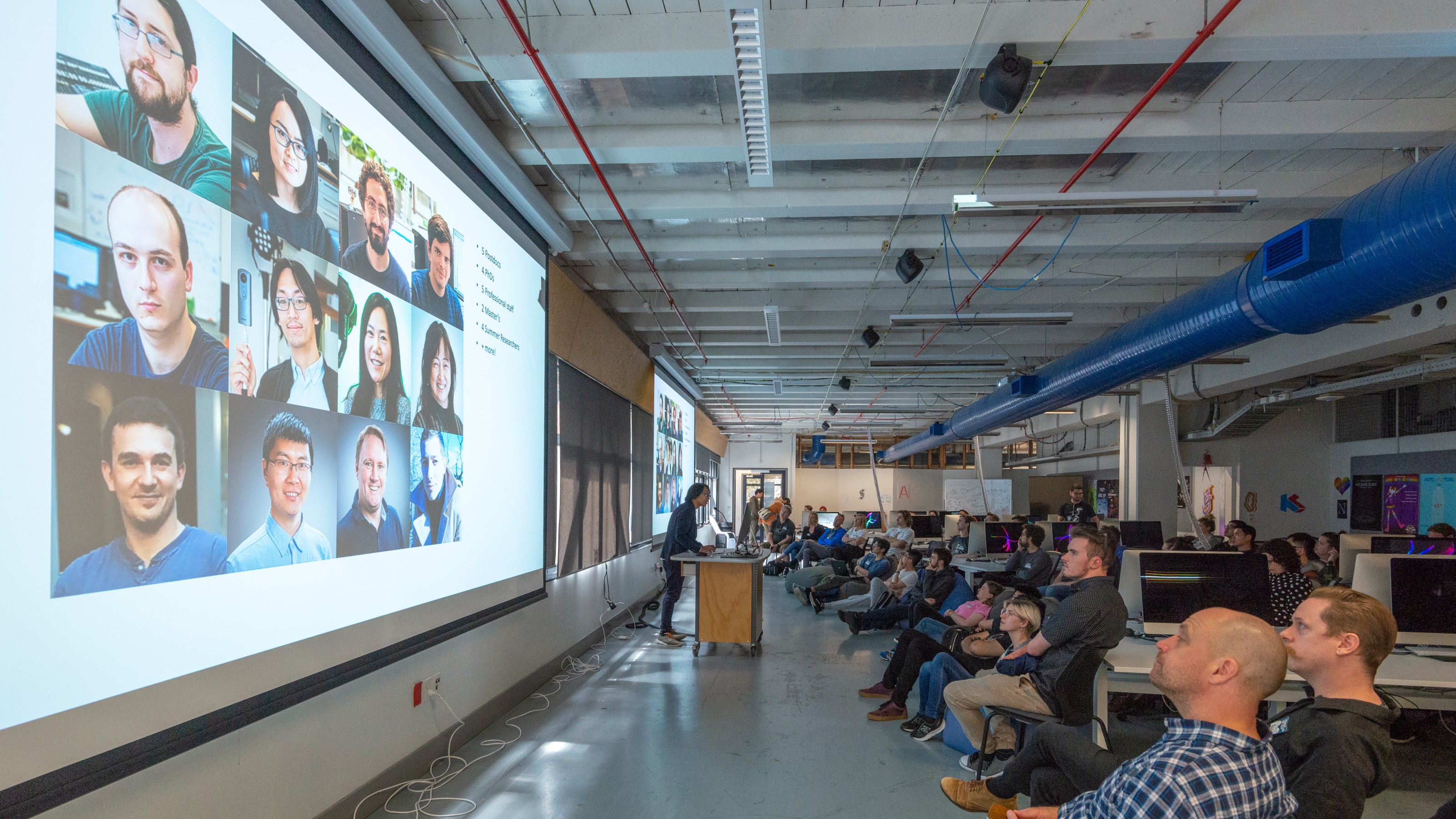Presentation in School of Design Innovation studio