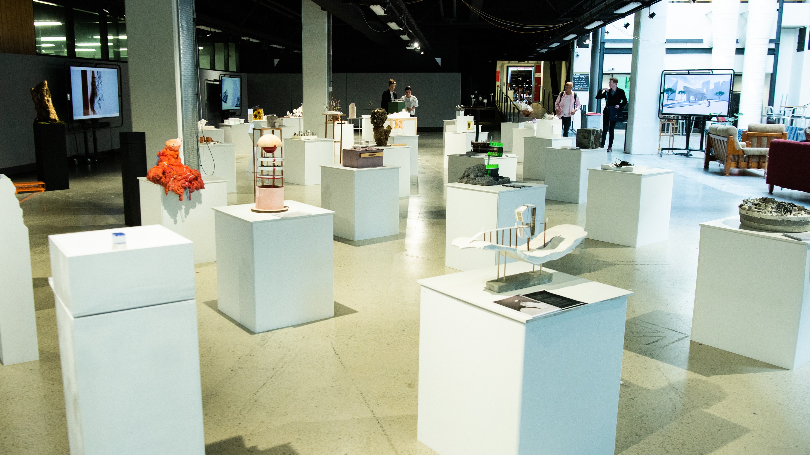 Collective properties exhibition by SARC 261 students