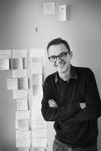 Image of Dylan Horrocks by Robert Cross