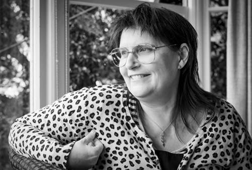 Image of author and guest MA convenor Pip Adam