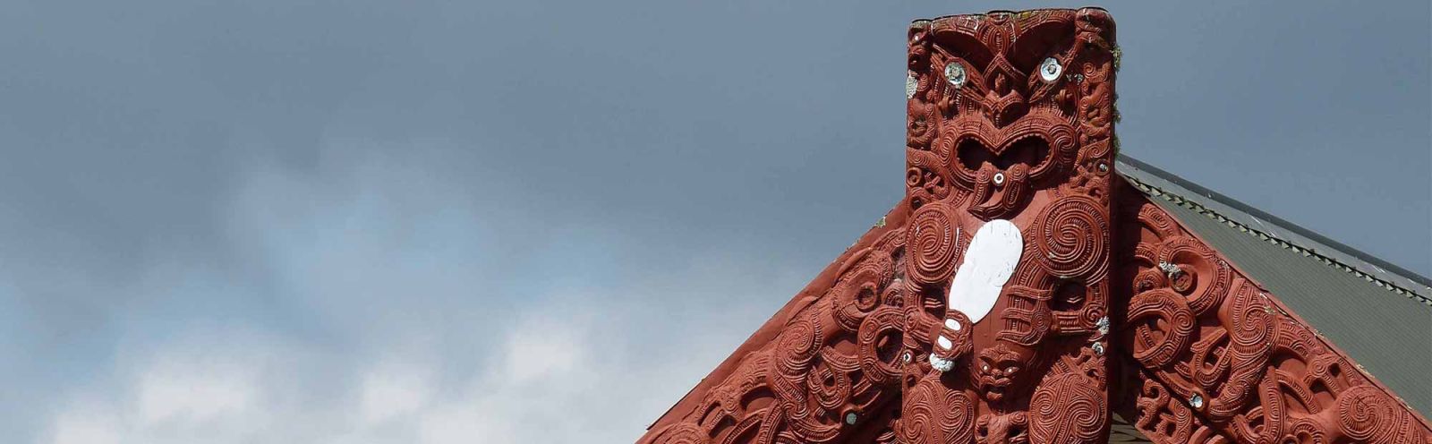 Top of a Marae.