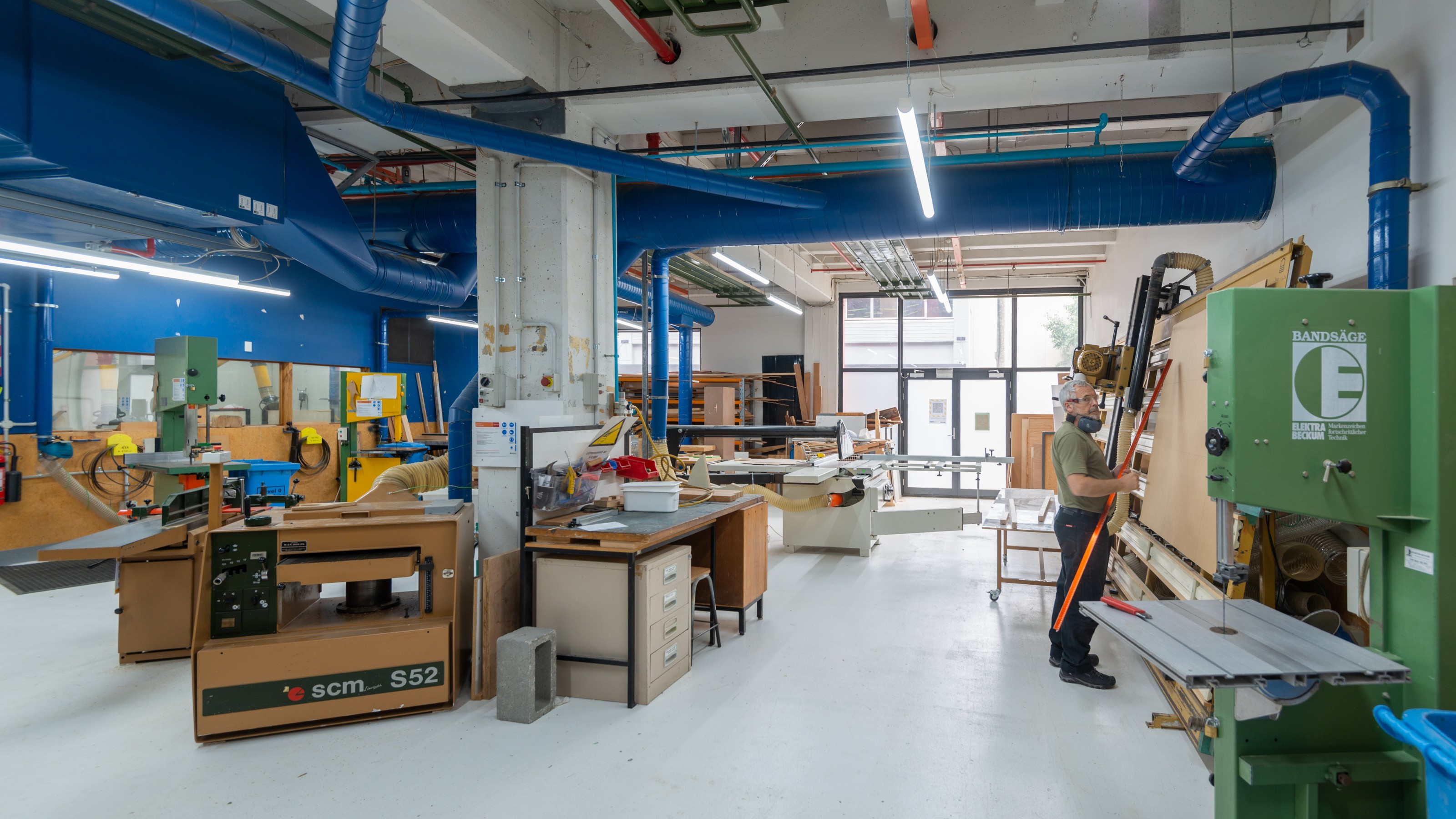 Woodwork workshop Wellington Faculty of Architecture and Design Innovation Te Aro campus