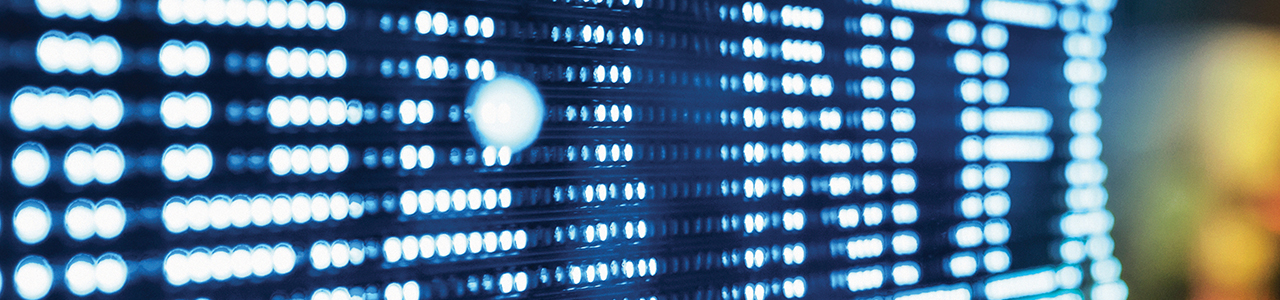 A close up image of a stock ticker.
