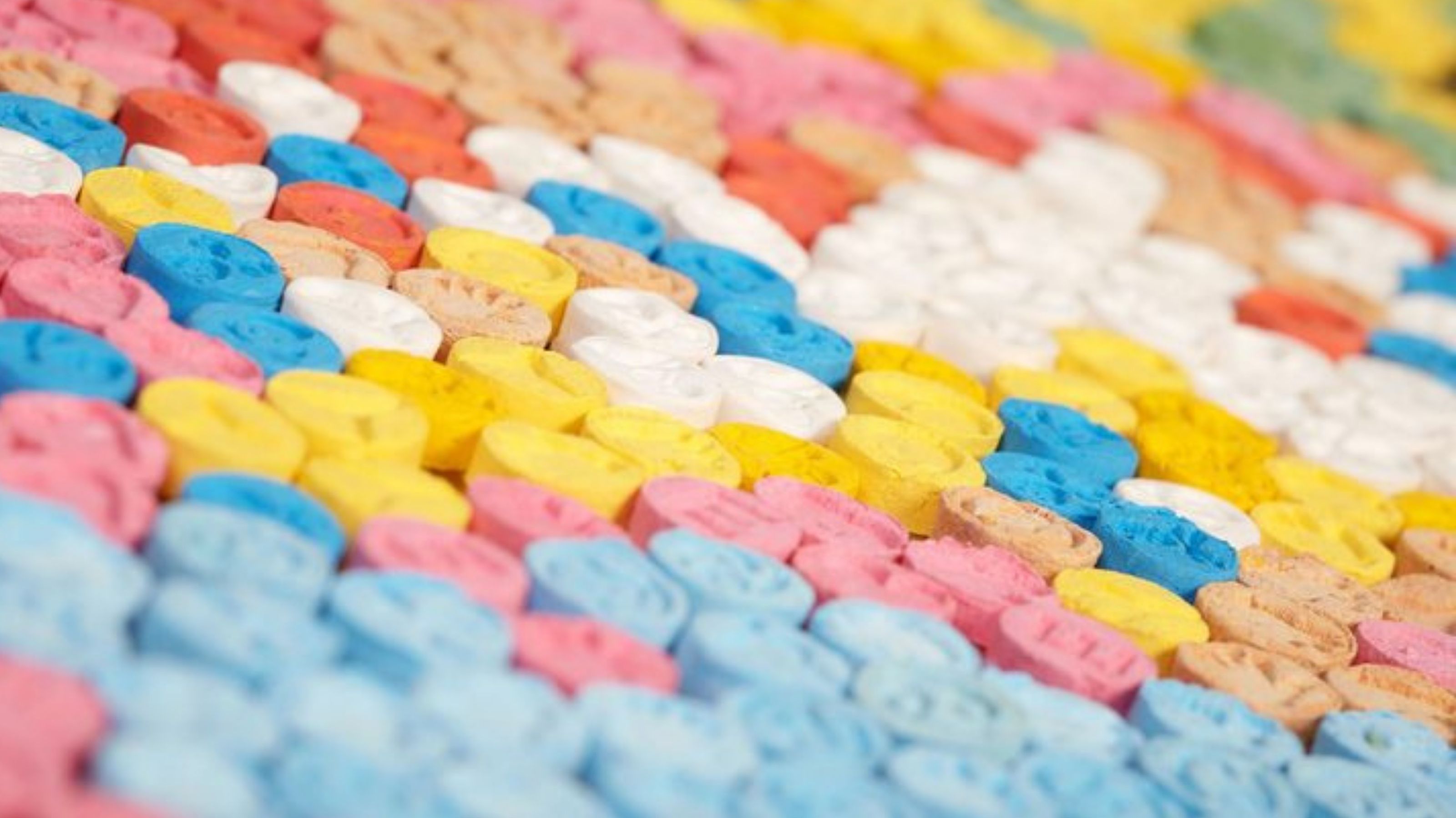 Many colourful pills