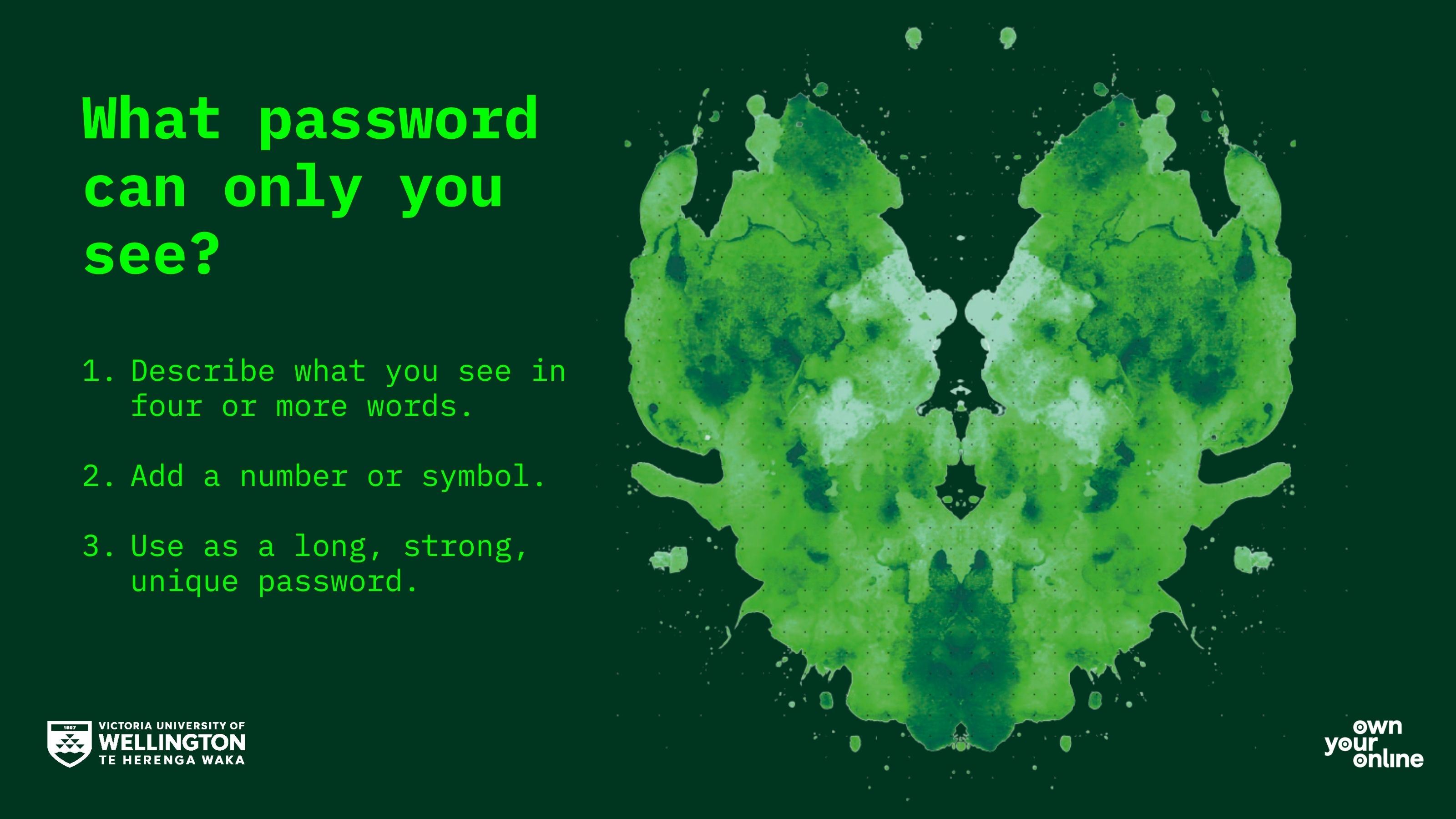 A green abstract image