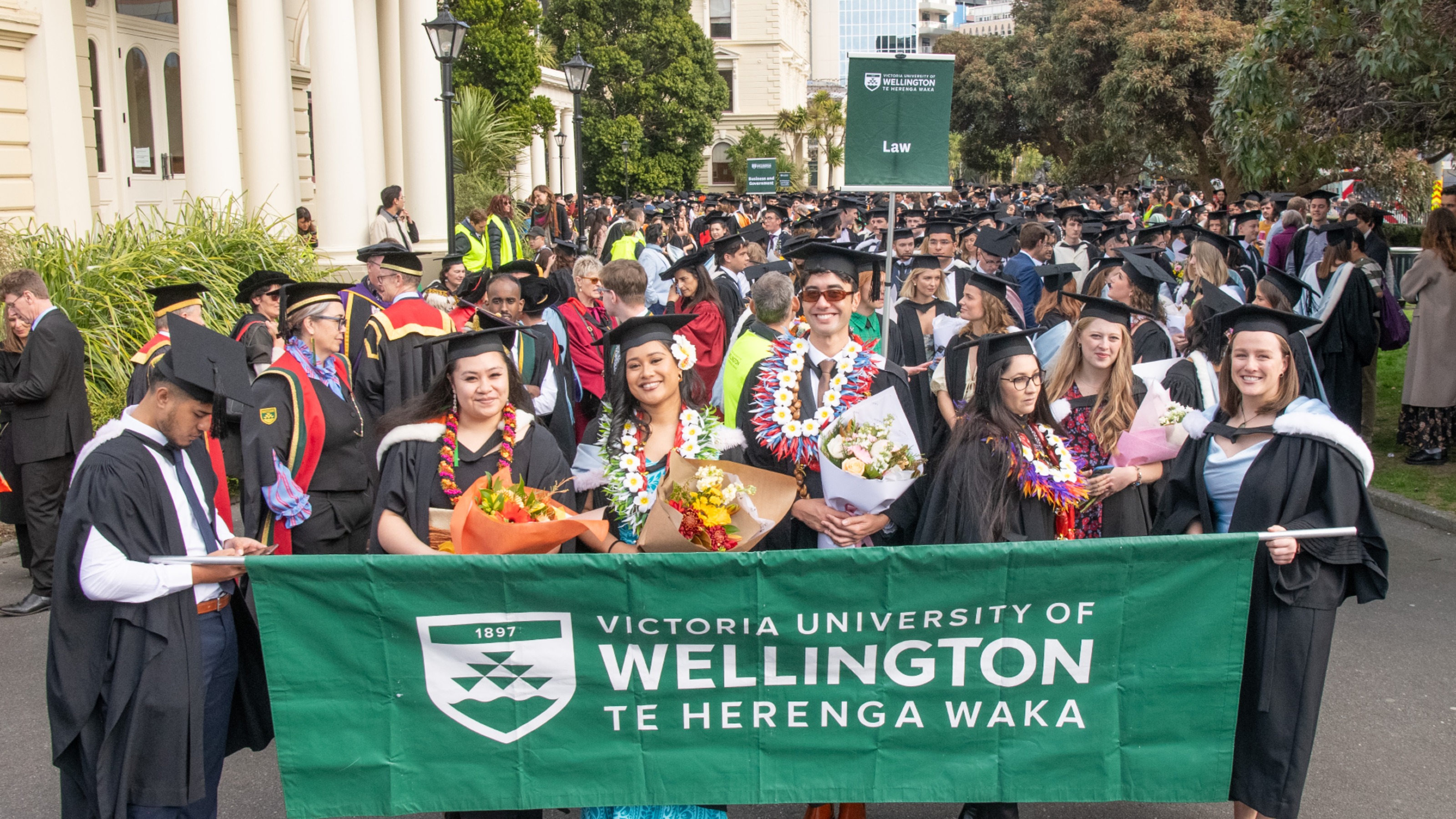 graduation parade