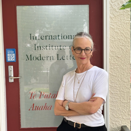 Barbara Sumner. (Photo supplied) Barbara Sumner at the IIML. (Photo supplied.)