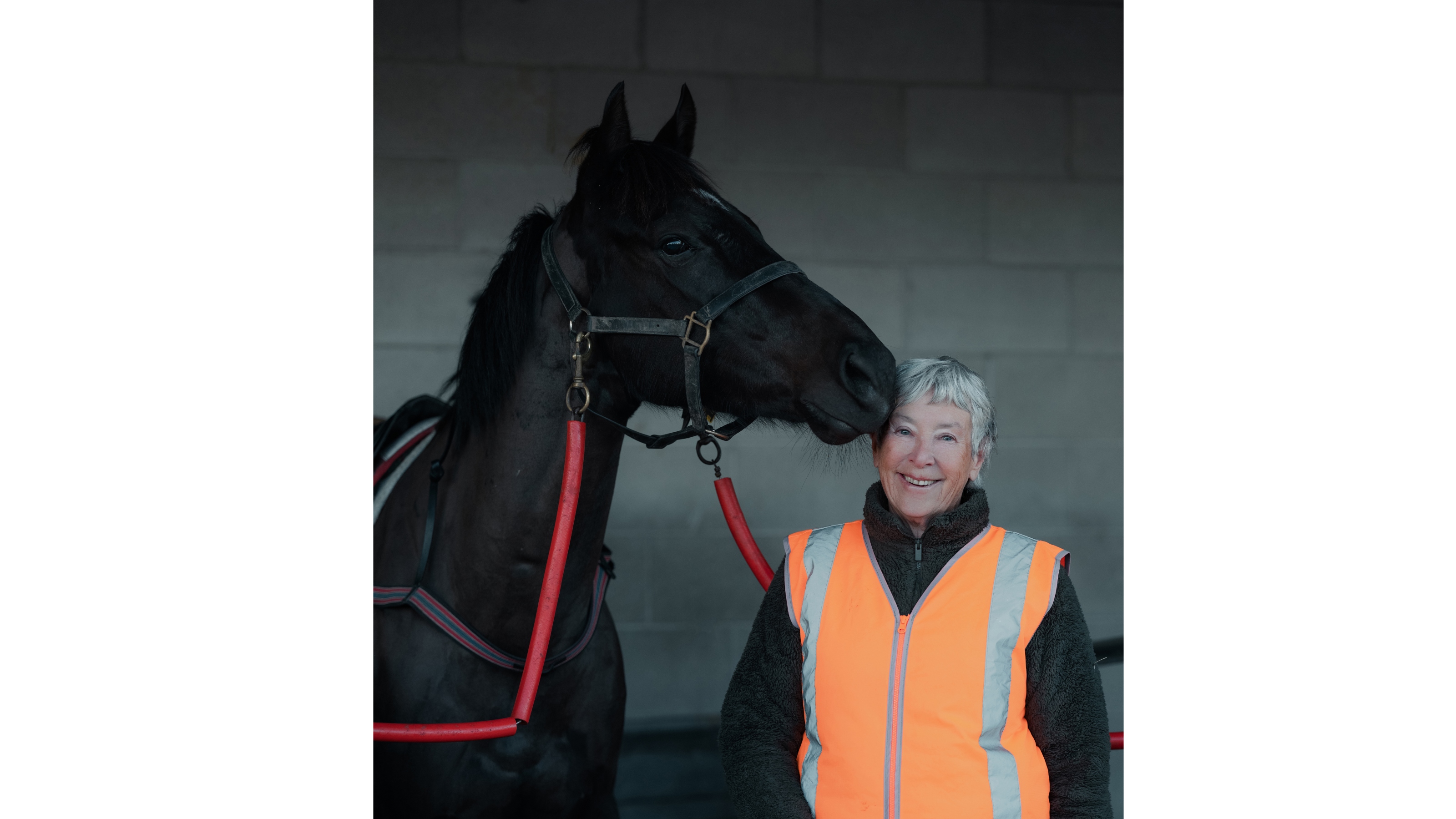 Image of Marty Smith with a horse called Zero Tolerance.